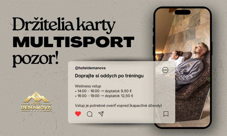 MultiSport v Hoteli Demänová
